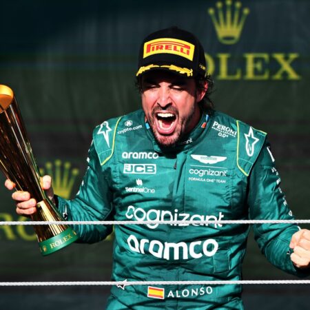 “ดุดัน” ไม่เกรงใจวัย Fernando Alonso ล่าสุดกับลีลาสุดเก๋าที่สนาม Sao Paulo Grand Prix